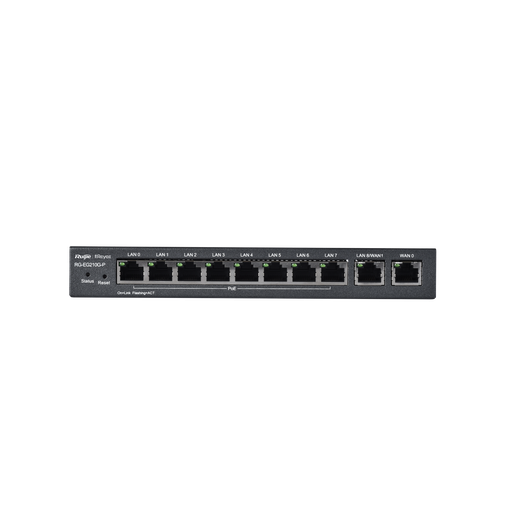 [RG-EG210G-P] Ruijie - 10-Port Gigabit Cloud Router (P)