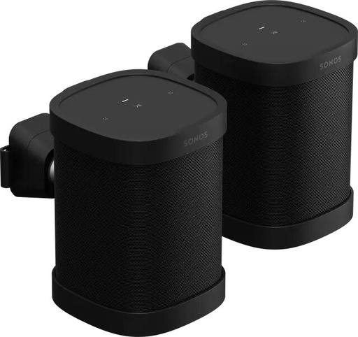 [SS1WMWW1BLK ] Wall Mount for Sonos One (Pair)