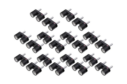 [SPBPBWW1BLK] Banana Plug (10-Pack)